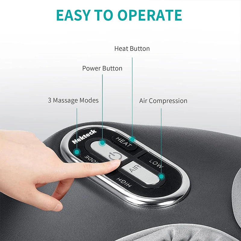 Foot Massager with Heating Therapy